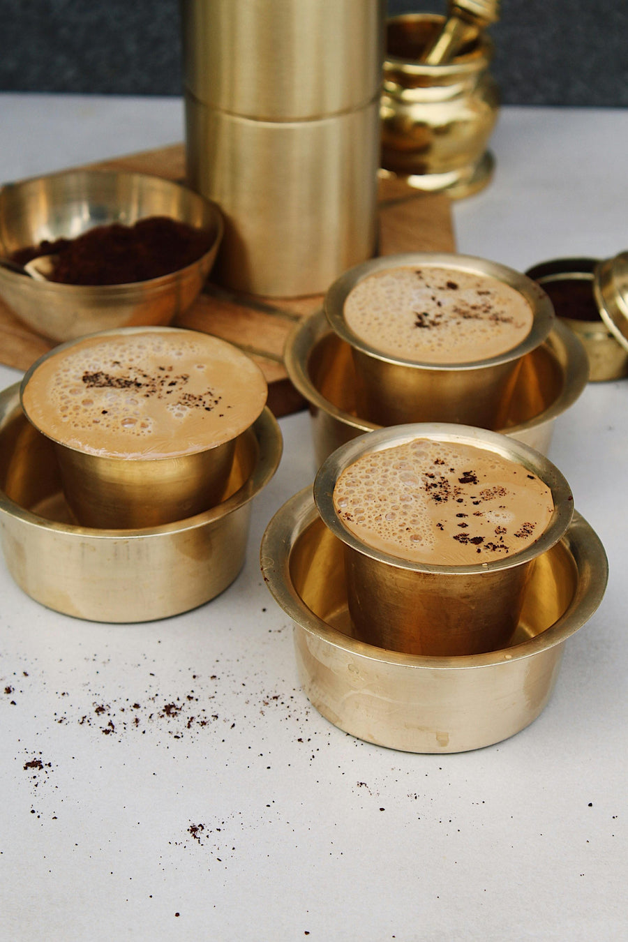 GoldSquare filter coffee brewing